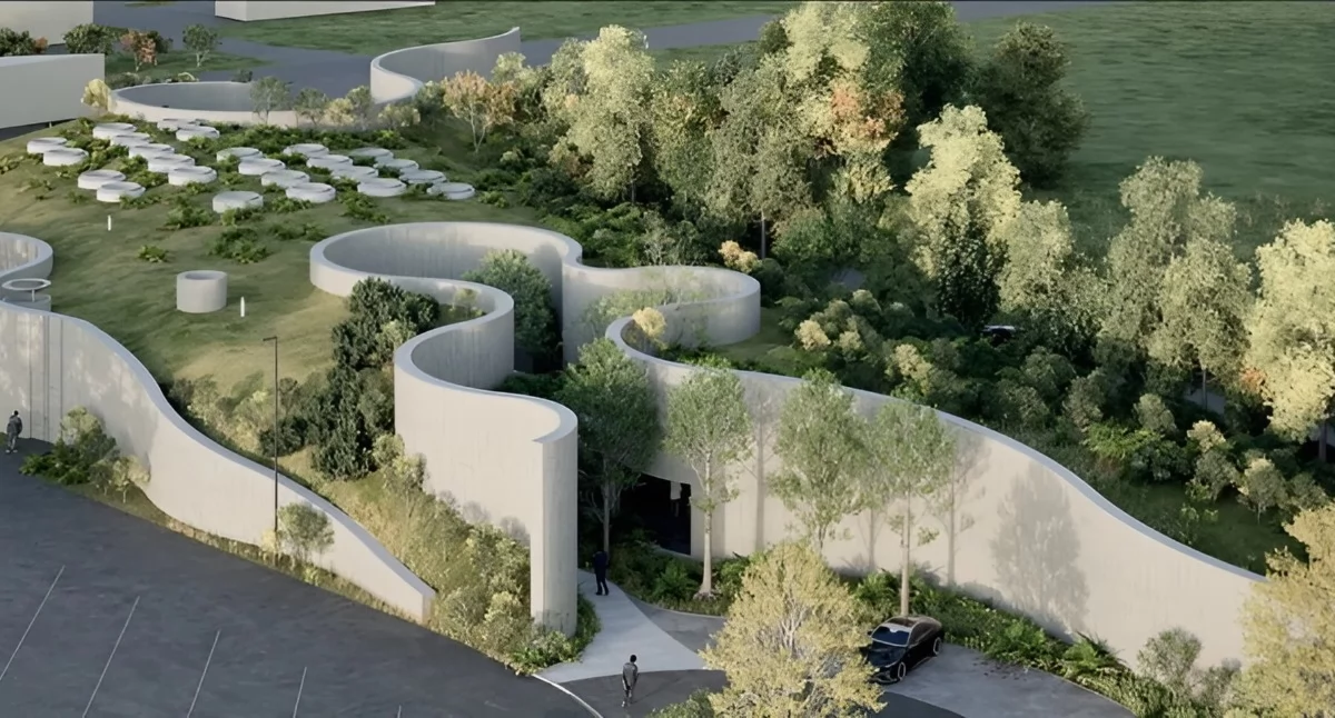 W murowanie kamienia węgielnego pod przyszłe centrum badawczo-rozwojowe Holcim Polska, fot. Tomasz Czachorowski/eventphoto dla UMWKP