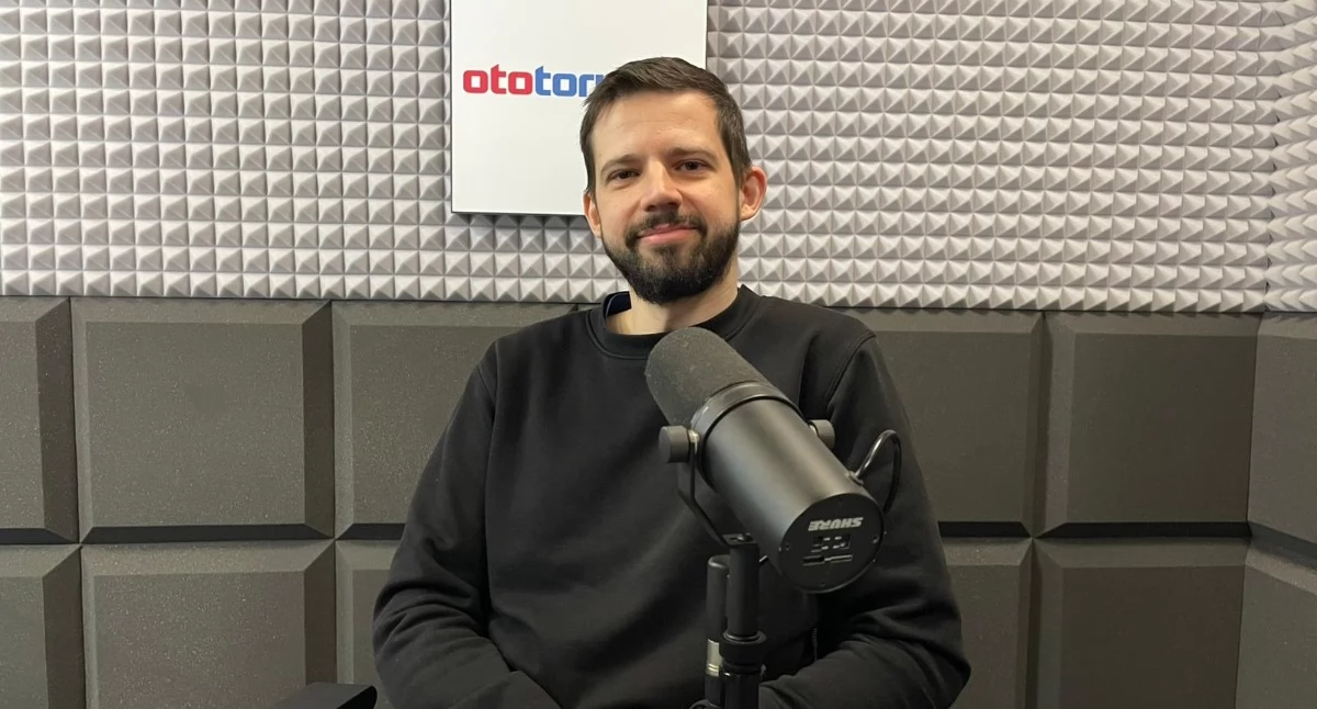 Jakub Mikita w studiu ototorun.pl, fot. Filip Sobczak / ototorun.pl