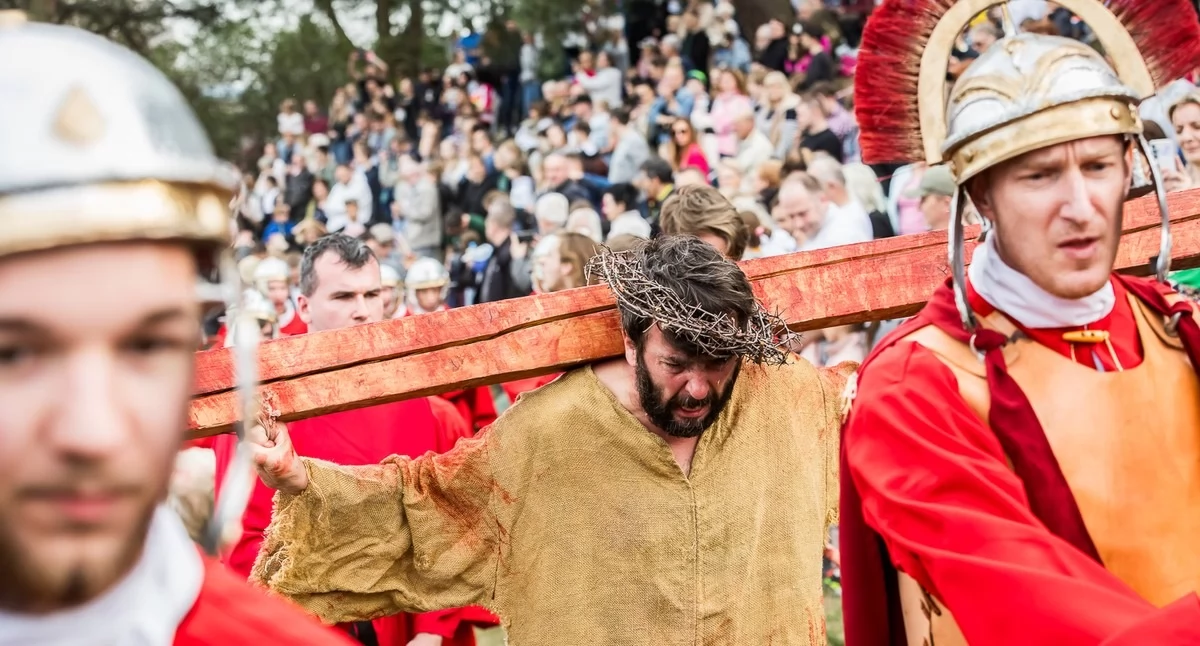Misterium Męki Pańskiej w Dolinie Śmierci w Bydgoszczy, kwiecień 2025, fot. Tomasz Czachorowski/eventphoto dla UMWK