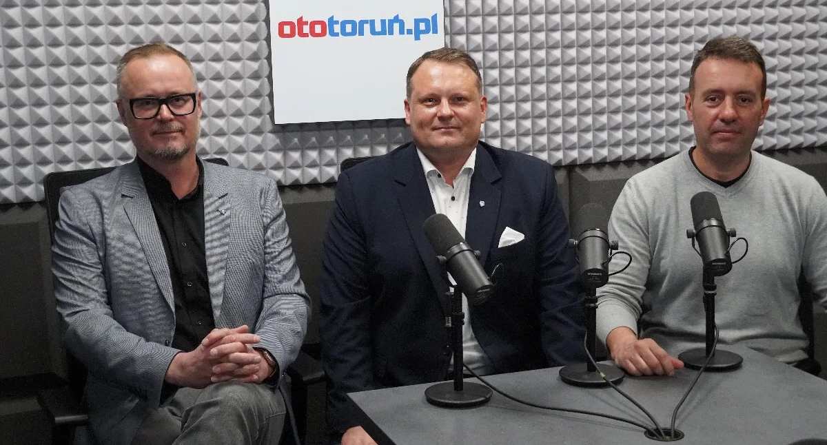 Łukasz Broniszewski, Michał Jakubaszek, Bartłomiej Jóźwiak, fot. Bartosz Fryckowski / ototorun.pl