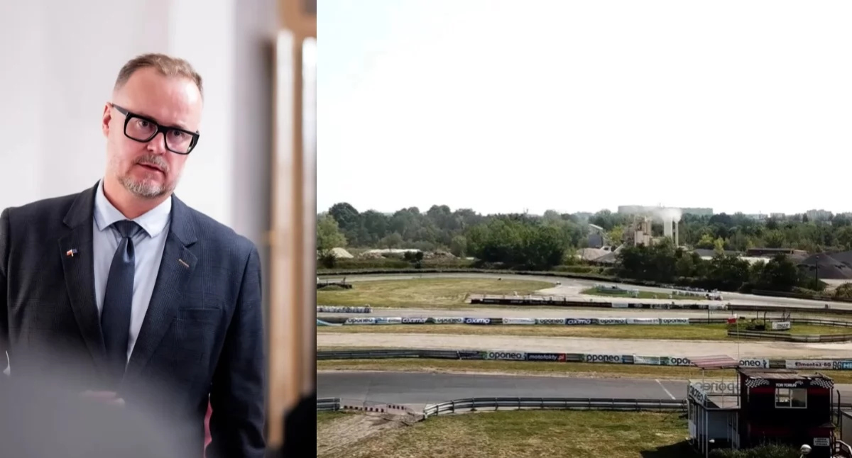 Łukasz Broniszewski i MotoPark, fot. UM Toruń oraz Motopark