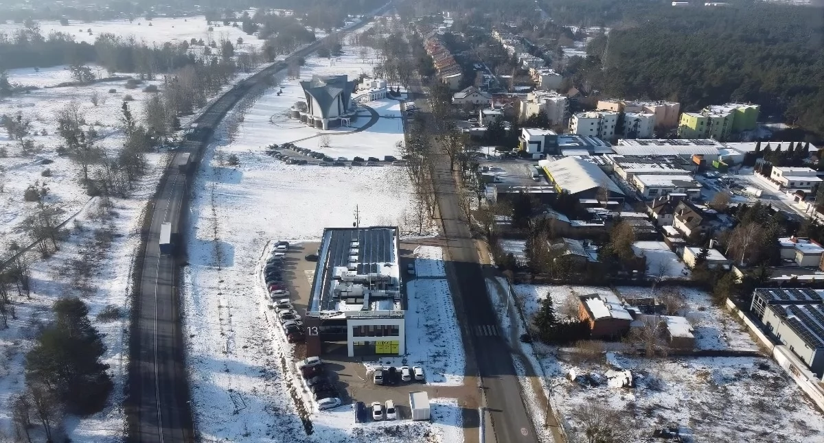 Działka przy ul. Szubińskiej 13A w Toruniu, fot. Centrum Wsparcia Biznesu w Toruniu