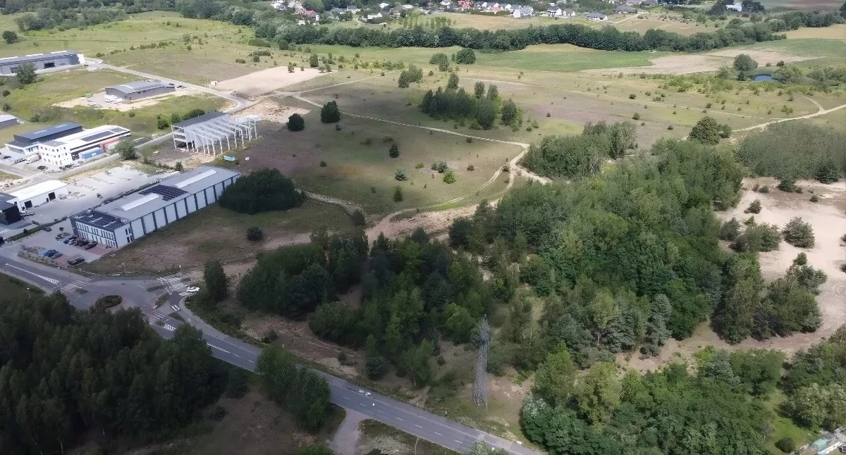 Działka przy ul. Przelot 23N-25 w Toruniu, fot. Centrum Wsparcia Biznesu w Toruniu