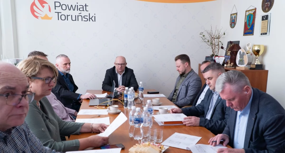 Spotkanie w Starostwie Powiatowym w Toruniu, fot. Magda Majewska / Starostwo Powiatowe w Toruniu