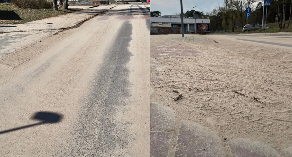 Ulica Olszewskiego w Toruniu, fot. nadesłane przez czytelnika oraz Filip Sobczak / otototorun.pl