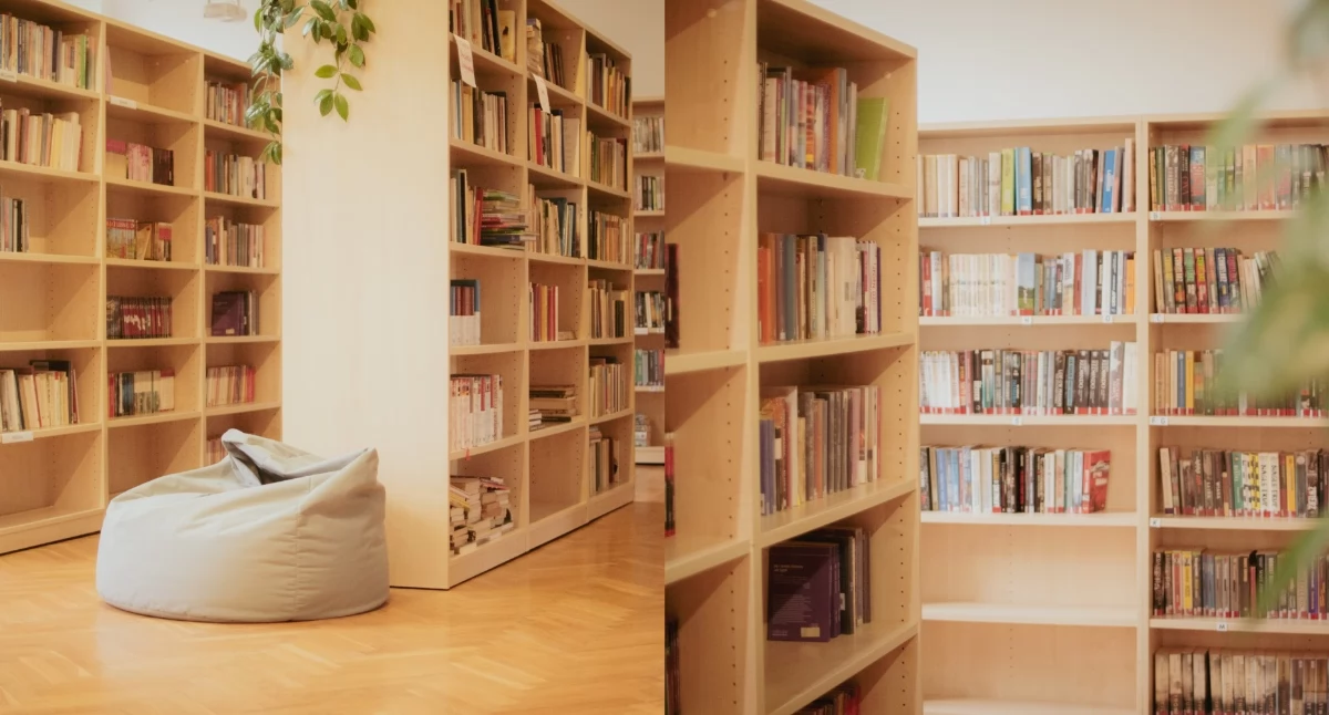 Biblioteka społeczna przy Poznańskiej 52, fot. Centrum Kultury Dwór Artusa