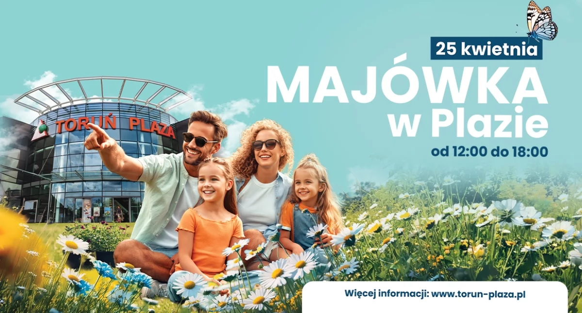 Toruń Plaza, Początek majówki Toruń Plaza Przygotowano liczne atrakcje - zdjęcie, fotografia