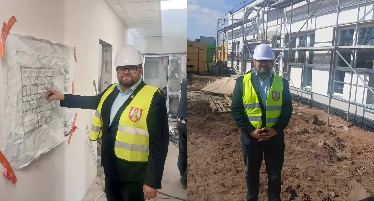 Budowa żłobka w Złejwsi Małej, fot. UG Zławieś Wielka