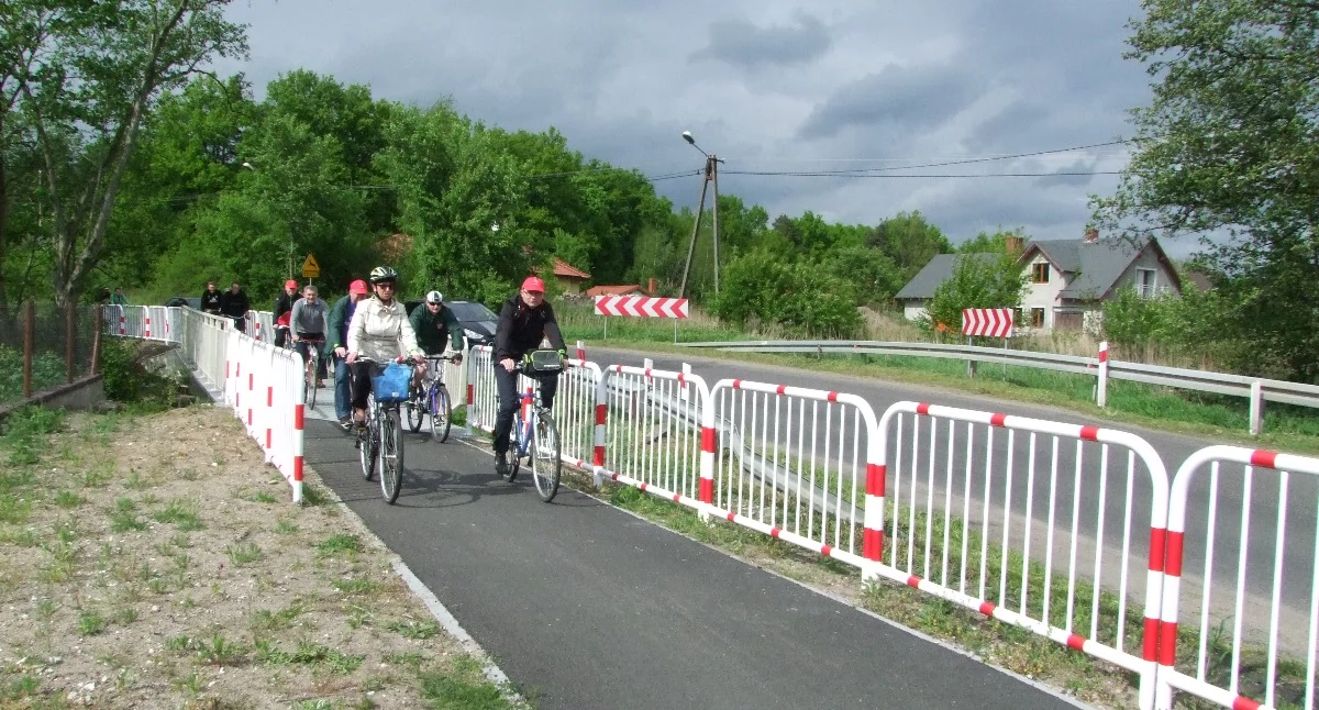 Fragment Wiślanej Trasy Rowerowej