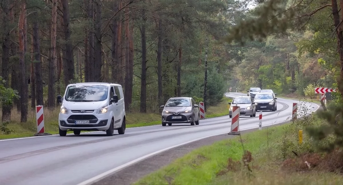 Droga wojewódzka nr 258 pod Toruniem, fot. Zarząd Dróg Wojewódzkich