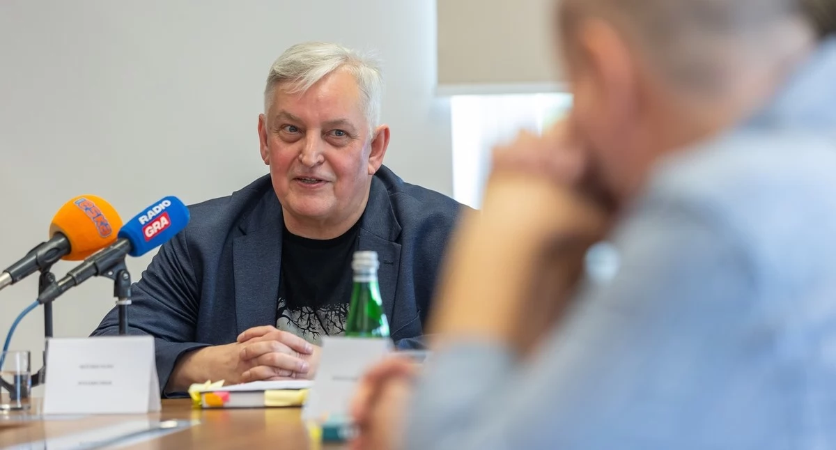 Konferencja prasowa ws. filmu dokumentalnego ,,Być jak Yerka”, fot. Mikołaj Kuras dla UMWKP
