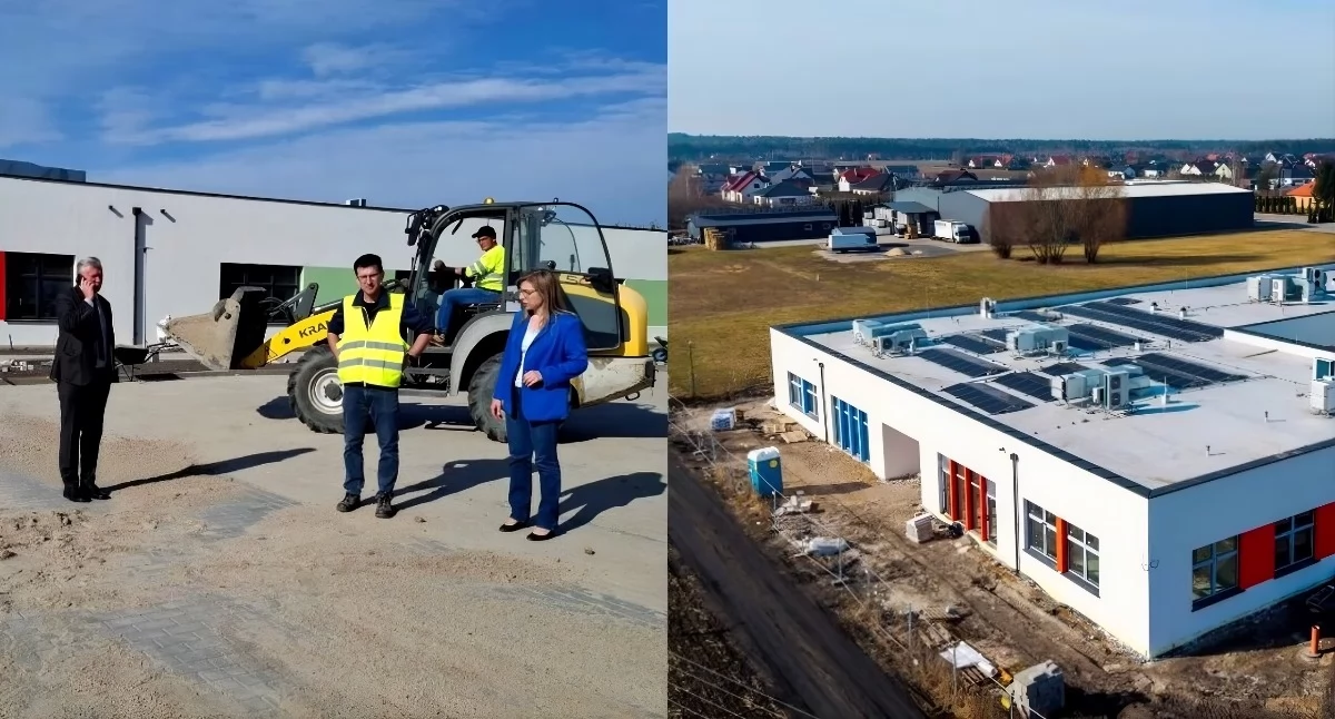 Budowa kompleksu żłobkowo-przedszkolnego w Obrowie pod Toruniem, fot. UG Obrowo