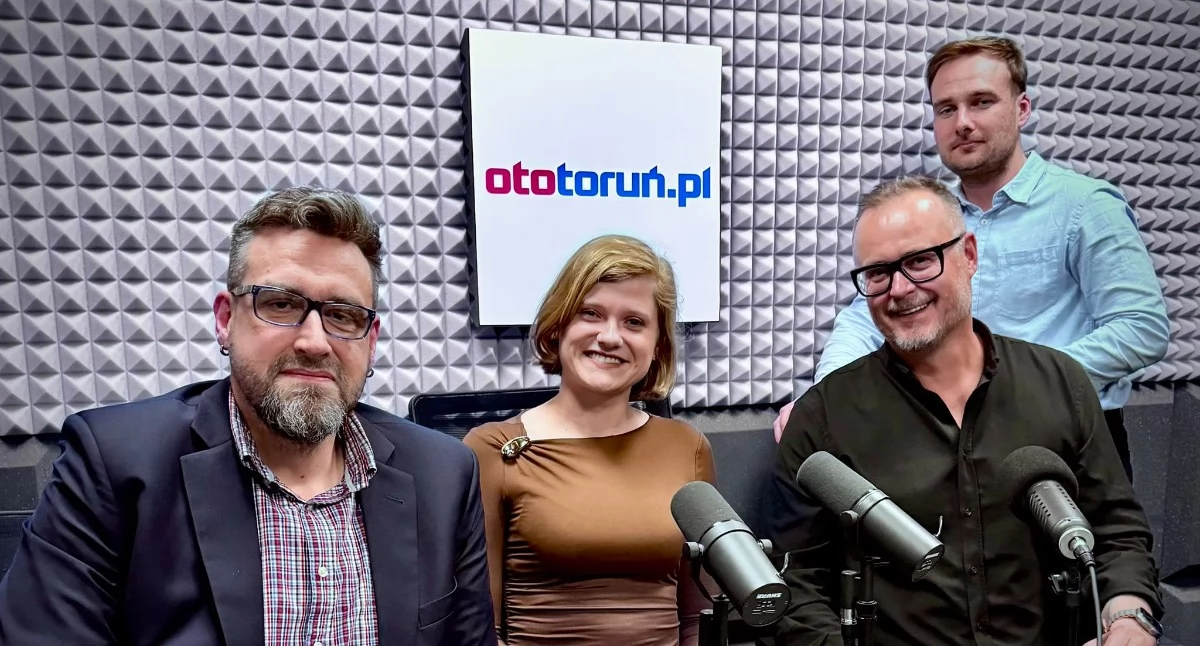 Bartosz Szymanski, Dominika Walichniewicz, Łukasz Broniszewski, Filip Sobczak, fot. Bartosz Fryckowski / ototorun.pl