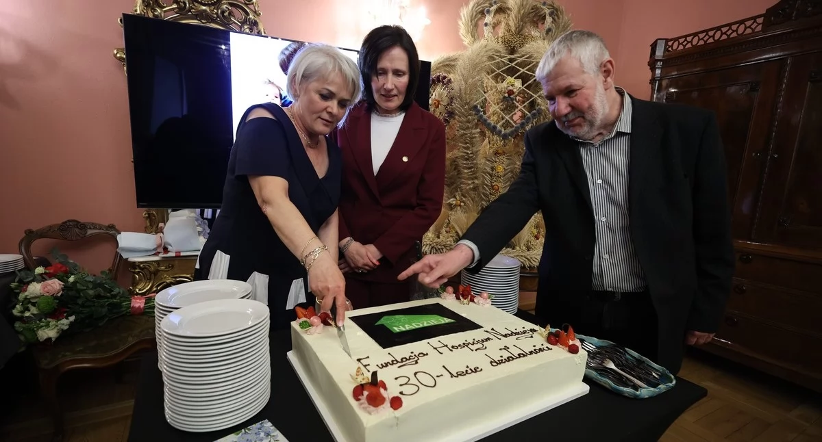 Uroczystość jubileuszowa Fundacji Hospicjum Nadzieja, fot. Mikołaj Kuras dla UMWKP