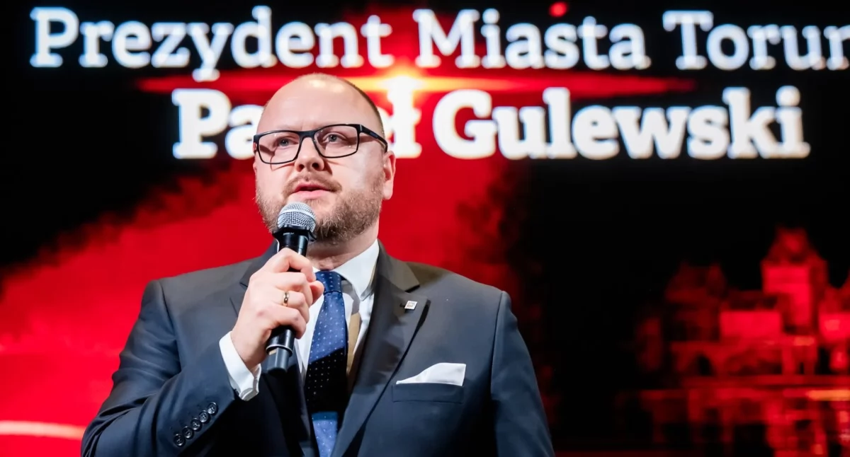 Prezydent Torunia Paweł Gulewski, fot. UMT 2026, autor: Maciej Wasilewski, licencja: CC BY NC 4.0