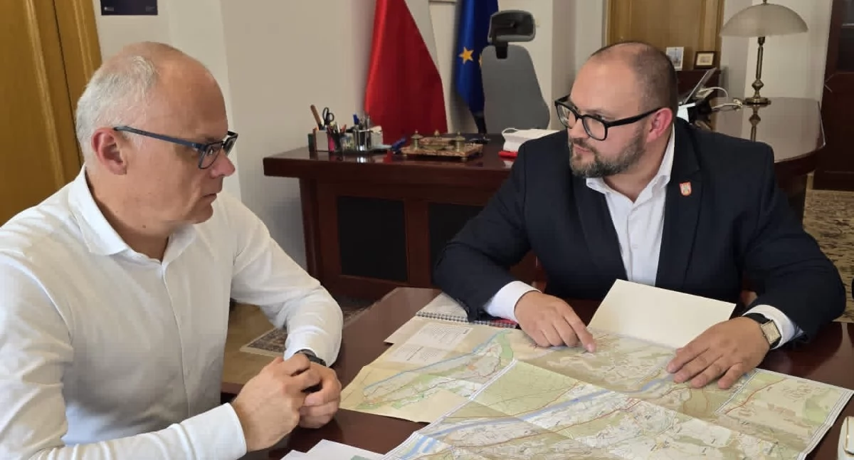 Grzegorz Karpiński i Marcin Swaczyna, fot. UG Zławieś Wielka