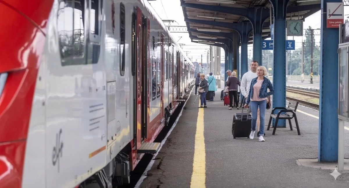 Przejazd inauguracyjny Toruń-Kołobrzeg, fot. Szymon Zdziebło/tarantoga.pl dla UMWKP