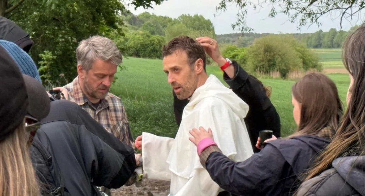 Plan filmowy w Rzęczkowie, fot. UG Zławieś Wielka