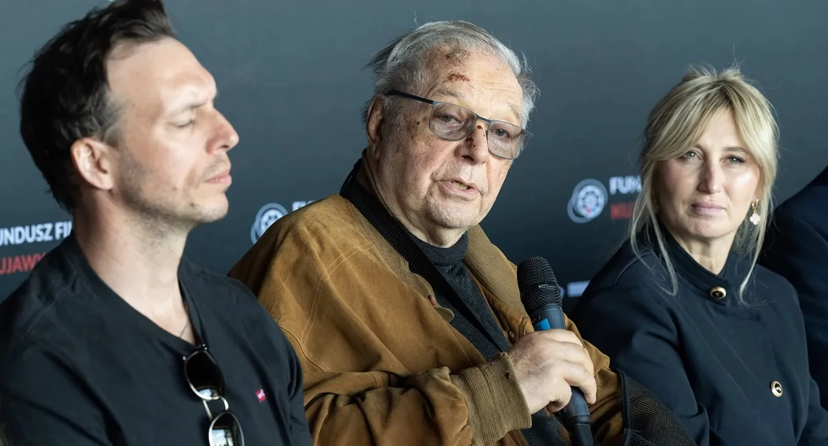 Krzysztof Zanussi w Toruniu, fot. Wojtek Szabelski / UM Toruń