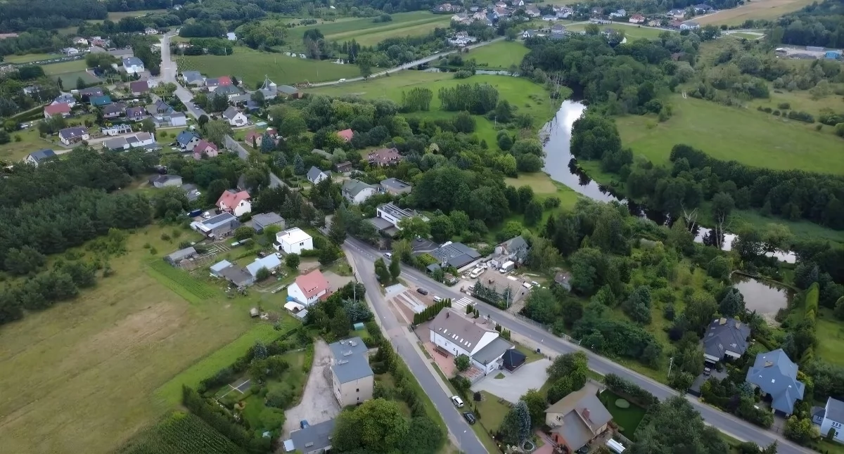 Miejscowość Młyniec Pierwszy w gminie Lubicz, fot. Sołectwo Młyniec Pierwszy 