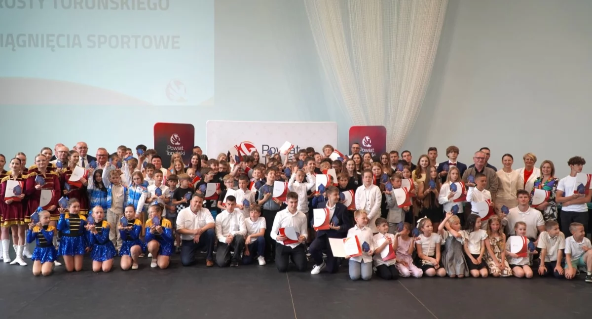 Powiatowa Gala Sportu, fot. Magda Majewska / Starostwo Powiatowe w Toruniu