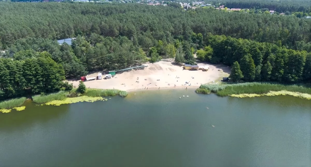 Jezioro w Osieku nad Wisłą pod Toruniem, fot. UG Obrowo