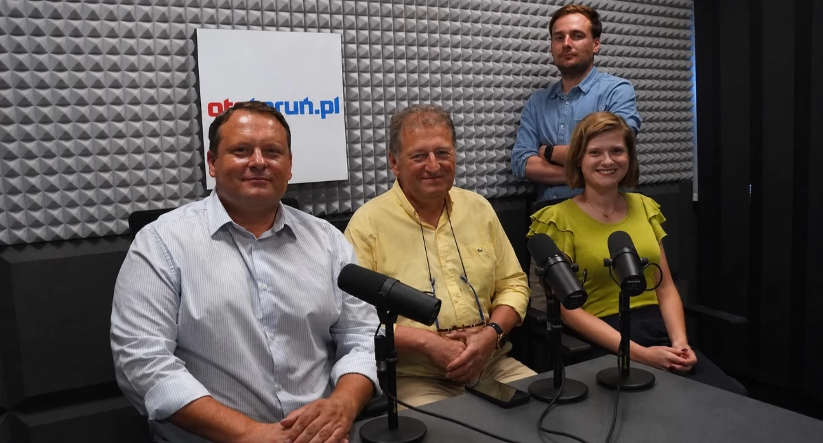 Michał Jakubaszek, Maciej Cichowski, Filip Sobczak, Dominika Walichniewicz, fot. Bartosz Fryckowski / ototorun.pl