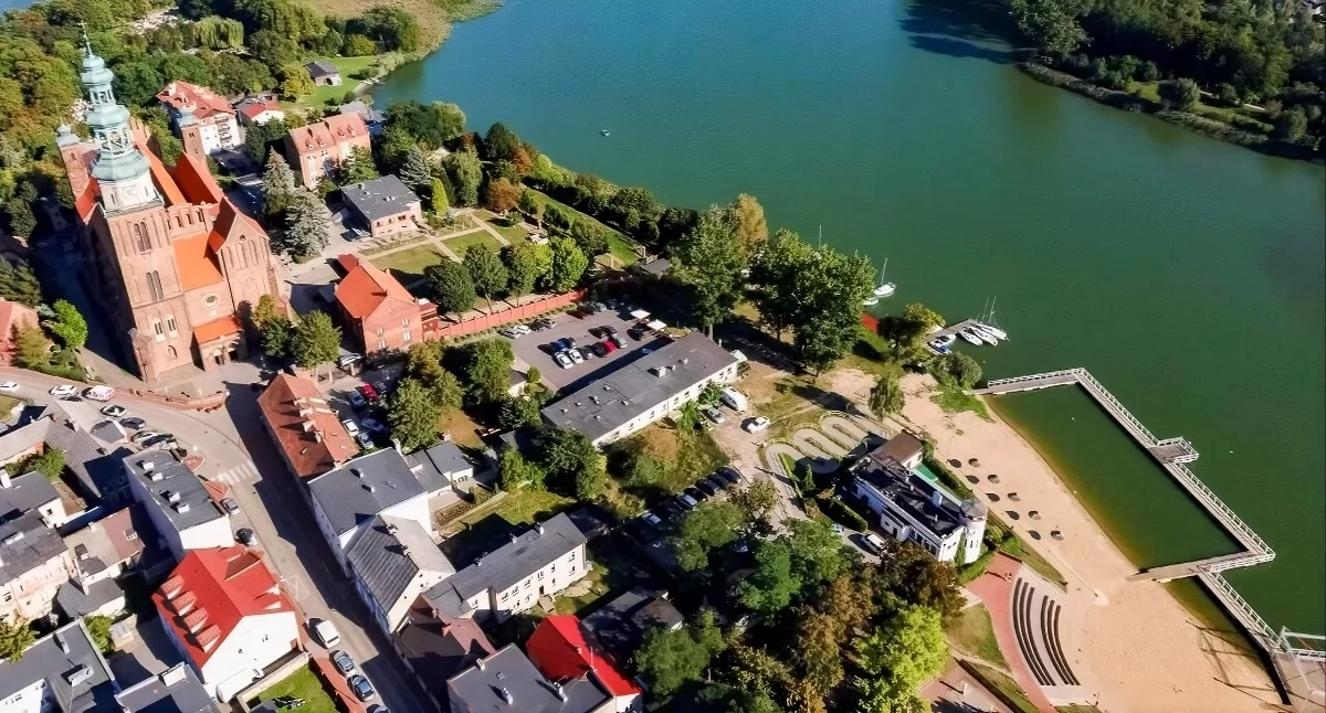 Amfiteatr i plaża miejska w Chełmży, fot. UM Chełmża