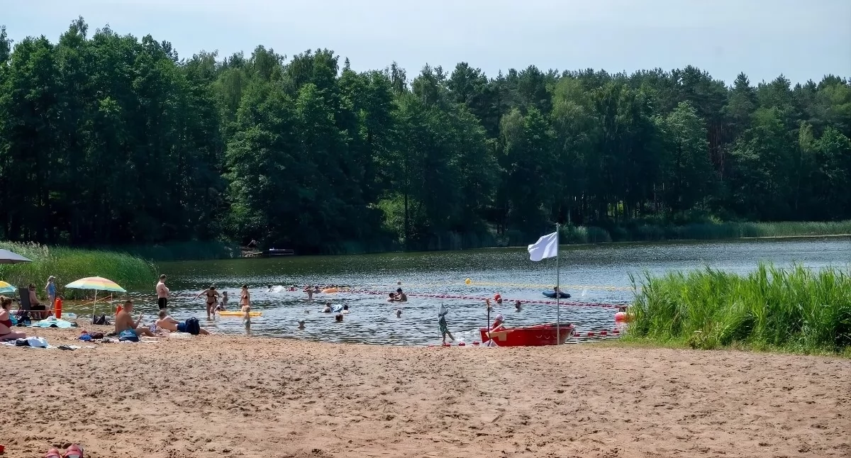 Jezioro w Osieku nad Wisłą pod Toruniem, fot. UG Obrowo