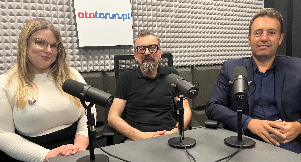 Olga Wadowska, Marcin Czyżniewski, Bartłomiej Jóźwiak, fot. Bartosz Fryckowski / ototorun.pl