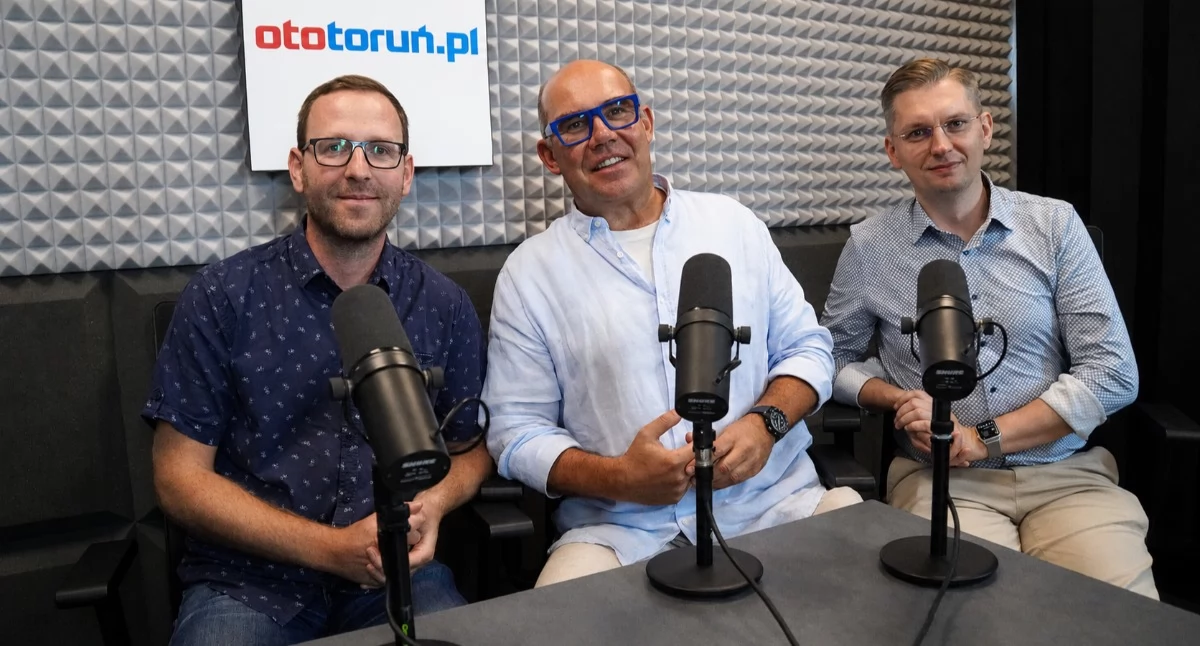 Michał Rzymyszkiewicz, Maciej Karczewski i Adrian Mól, fot. Bartosz Fryckowski / ototorun.pl