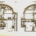 schemat haubicy pancernej 210 mm z Fortu I