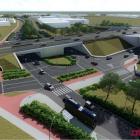 Węzeł Trasy Wschodniej z Trasą Średnicową