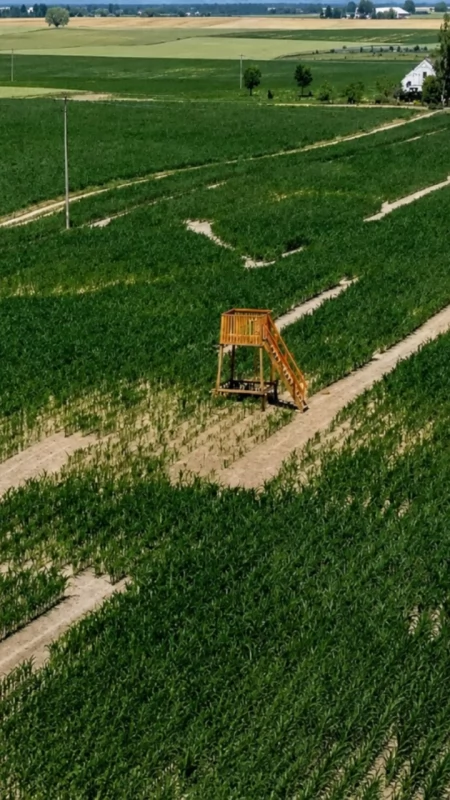 Pod Toruniem powstał labirynt w polu kukurydzy. Znamy datę otwarcia atrakcji