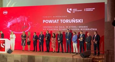 Podwójne wyróżnienie dla Powiatu Toruńskiego w konkursie Innowacyjny Samorząd 2022