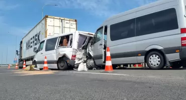Duży wypadek na autostradzie A1. Trwa akcja ratunkowa