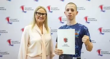 Najlepsi sportowcy w województwie odebrali stypendia na uroczystej gali w Toruniu