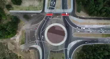 W Toruniu zostanie otwarte nowe rondo turbinowe. Prace zakończyły się przed terminem