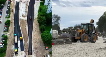 W centrum Torunia powstaje nowa droga. Na trasę wylano pierwszy asfalt