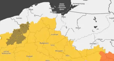 IMGW wydał ostrzeżenie dla Torunia. Alert będzie obowiązywać przez osiem godzin
