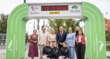 W centrum Torunia został uruchomiony zegar odliczający czas do Mistrzostw Świata