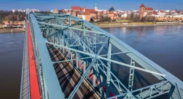 Duże zmiany na moście w Toruniu. Będzie obowiązywać tymczasowa organizacja ruchu