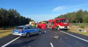 Tragiczny wypadek na drodze pod Toruniem. Nie żyje 26-letnia kobieta