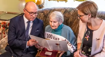 Pani Jadwiga ze Starego Torunia skończyła 100 lat