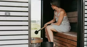 Sauna w ogrodzie - idealny plan na zimę