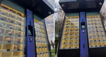 W Toruniu stanął pierwszy chlebomat. Jest dostępny przez całą dobę