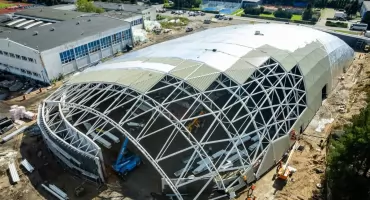 W Bydgoszczy powstaje baza za 84 mln zł dla uczestników Mistrzostw Świata w Toruniu
