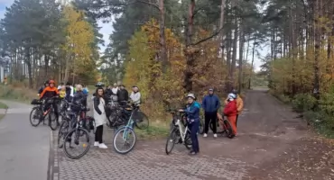 Magazyn Gminy Lubicz. Mieszkańcy symbolicznie otworzyli wyczekiwaną ścieżkę rowerową