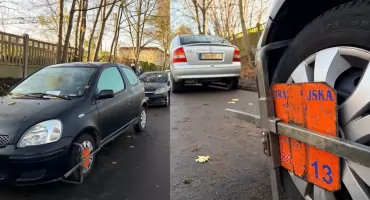 Seria blokad za nieprawidłowe parkowanie w Toruniu. Burza wśród kierowców