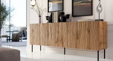 Komoda do salonu - jak wybrać model dopasowany do stylu wnętrza?